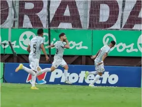  ?? ?? Elías metió un gol a Saprissa, un equipo al que respeta mucho.