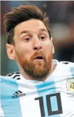  ??  ?? MESSI