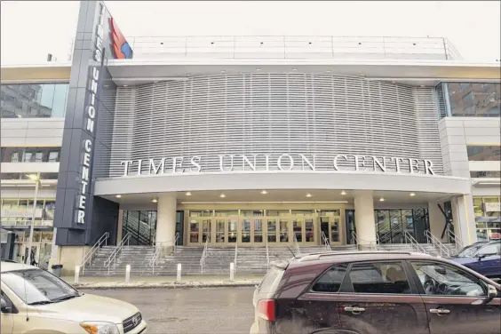  ?? Lori Van Buren / Times Union archive ?? The Times Union Center in Albany will play host to the Eastern Synchroniz­ed Skating Sectional Championsh­ips Jan. 15-19, 2020.