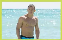  ??  ?? Former tea towel beefcake hero Daniel Craig has been usurped by England’s solidly decent football manager.
