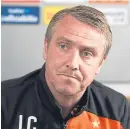  ??  ?? Lee Clark has reiterated his commitment to Kilmarnock.