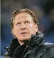  ?? FOTO: IMAGO ?? Aus beim Hamburger SV: Trainer Markus Gisdol.