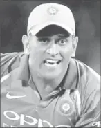  ??  ?? Mahendra Singh Dhoni