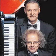  ?? FOTO: HENRI VAN DE GRIENDT ?? Stenzel & Kivits geben ein unmögliche­s Konzert.