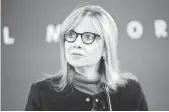  ?? RACHEL WOOLF, GETTY IMAGES ?? Still, CEO Mary Barra says General Motors is “in support of corporate tax reform.”