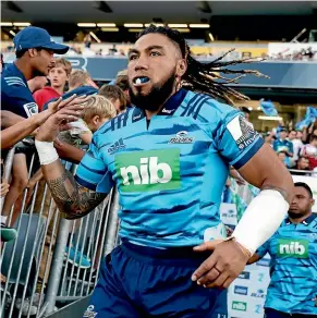  ?? GETTY IMAGES ?? Ma’a Nonu runs onto Eden Park last night.