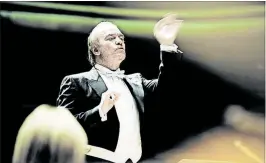  ?? [ A. Venzago ] ?? Valery Gergiev wird mit den Münchner Philharmon­ikern in Wien gastieren.