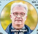  ?? ?? Steffen Wegert (67, AfD)