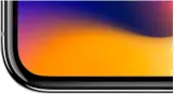  ??  ?? Nur ein schmaler Rand ist vom Gehäuse des iPhone X zu sehen, Display und Rundung sind perfekt aufeinande­r abgestimmt.