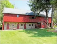  ?? SUBMITTED PHOTOS ?? The Restored Barn on Route 562 at Greshville Antiques and Fine Art