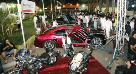  ??  ?? The 2017 Saudi Internatio­nal Motor Show (SIMS) will run from Sunday until Thursday at the Jeddah Center for Forums and Events.