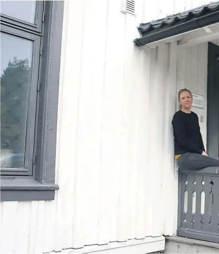  ??  ?? NY AERA: Marie Kristensen og familien slutter med arrangemen­ter ved Nedre Jønholt Gård, og etablerer leilighete­r og kon