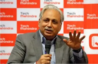  ??  ?? C.P. Gurnani, CEO, MD