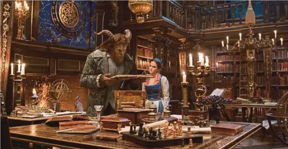  ?? AP PIC ?? The Malaysian Film Censorship Board was rapped for cutting a scene in ‘Beauty and the Beast’.