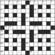  ?? © Gemini Crosswords 2012 All rights reserved ?? PUZZLE 14553