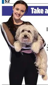  ??  ?? CHAMPS: Ashleigh and Pudsey won Britain’s Got Talent in 2012