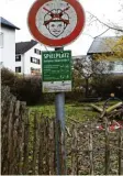  ?? Foto: Marcus Merk ?? Der Dorfspielp­latz in Bonstetten ist noch gesperrt.