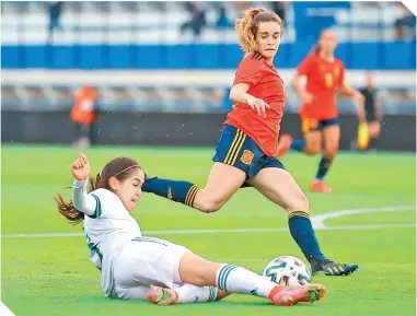  ?? FOTO: SELECCIÓN FEMENIL ?? La selección azteca cerró la gira por Europa con un empate y una derrota.