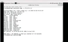  ??  ?? Figure 6: Nmap scanning ports of some other machine