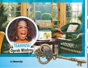  ?? ?? TEAHOUSE Oprah Winfrey