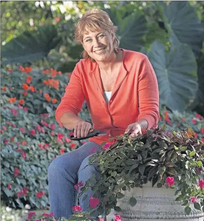  ?? [MARK AVERY] ?? Horticultu­rist, garden writer and radio and TV host Melinda Myers will appear at the Dispatch Spring Home &amp; Garden Show next Sunday.