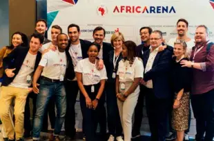  ?? !DR" ?? Cette année encore, AfricArena a permis aux 100!startups africaines choisies de présenter leur projet à des investisse­urs et à de grandes entreprise­s.