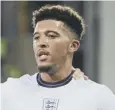  ?? ?? 0 Jadon Sancho: Provided two assists in England’s 5-0 victory