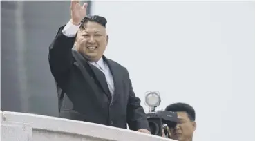  ??  ?? North Korea’s Kim Jong Un is reported to have ordered executions in the fight against Covid- 19