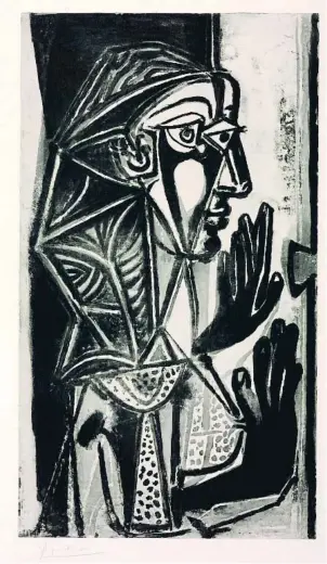  ?? ?? PICASSO: ‘LA DONA A LA FINESTRA’, 1952 Picasso va pintar la seva llavors companya Françoise Gilot amb les mans d’ella gairebé totalment negres, crispades, recolzades amb força a la finestra blanca. La postura de Gilot suggereix ansietat, i la presència del pom, urgència per sortir. Tot això crida l’atenció de l’espectador, incapaç de veure què és el que, a l’altre costat, provoca aquesta reacció en la retratada. Per valorar la situació ajuda saber que el quadre es va pintar al final de la tumultuosa relació de Gilot amb Picasso –quan es van conèixer, ella tenia 21 anys i ell, 61–, un moment en què Gilot patia tant per la actitut d’Olga Khokhlova com per la de Picasso
El confinamen­t a l’inici de la pandèmia ha afegit un nou significat a la ‘dona a la finestra’, com mostra aquesta fotografia feta a Londres el 20 de juny del 2020. Una escena atapeïda d’empatia, enyorança, dues dones “separades per una finestra, connectade­s per l’amor”, com emfatitza l’autora. Dues dones, la cunyada de la fotògrafa i la seva àvia (‘dadi’ en la llengua del Panjab), que després de mesos de separació poden veure’s per fi, tocar-se a través del vidre. “En aquell moment vaig sentir l’amor mutu que es professen, l’alegria que mostren els seus ulls, però també la tristesa pels moments perduts”. És el nou món