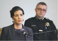  ?? Ben Margot / Associated Press 2016 ?? The report faults Schaaf for failing to properly review the sex scandal probe handled by then-Chief Sean Whent (right).