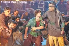  ??  ?? A still from Thugs of Hindostan