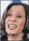  ??  ?? Kamala Harris