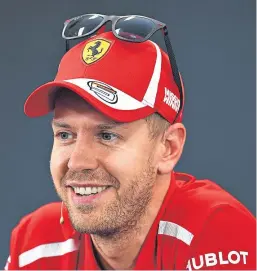  ?? Picture: Getty. ?? Sebastian Vettel hopes to perform well at Suzuka – a track he loves – in this weekend’s Japanese Grand Prix.