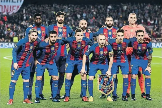  ?? DAVID RAMOS / GETTY ?? L’irregular rendiment dels últims vuit fitxatges (Alcácer, Denis, Digne, Turan, Cillessen, Vidal, Gomes i Umtiti) dificulta amortitzar-los