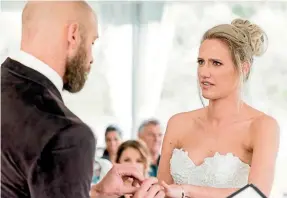  ??  ?? Lacey Swanepoel walked away from her Married at First Sight NZ marriage to Luke Cederman after seven days of the show.