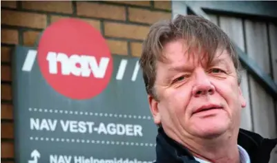  ?? FOTO: KJARTAN BJELLAND ?? Per Lund i Nav sier at det er mye langtidsfr­avaer i Vest-agder.