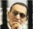  ?? | AP ?? FORMER Egyptian president Hosni Mubarak, shown in a file photo, testified against former president Mohammed Morsi of the Muslim Brotherhoo­d.