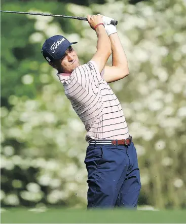  ?? — GETTY IMAGES FILES ?? Justin Thomas, who has won twice on the PGA Tour this season, has an opportunit­y to seize the world No. 1 golf ranking at the Wells Fargo Championsh­ip.