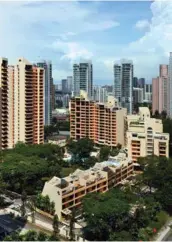  ?? SAMUEL ISAAC CHUA/THE EDGE SINGAPORE ?? At Yong An Park, the most recent transactio­n was for a 3,229 sq ft, four-bedroom unit on the 14th floor of one of the blocks that changed hands for $6.08 million ($1,883 psf) in July 2019