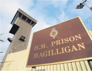  ??  ?? The number of legal claims by prisoners at Magilligan Prison have risen sharply