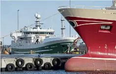  ?? ?? Pelagic boats in Lerwick.