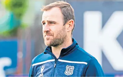  ??  ?? Dundee assistant manager Dave Mackay reports the players have returned in great shape.
