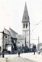  ??  ?? St Matthew’s with its broach spire