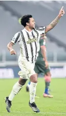 ?? REUTERS ?? Juventus midfielder Weston McKennie reacts after scoring a goal.
