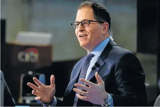  ?? /Reuters ?? Streamlini­ng options: As CE, founder Michael Dell has considered a variety of options to streamline his empire and help the business manage its debt, which stood at $52.7bn in the latest fiscal first quarter. Dell took the company private in 2013.