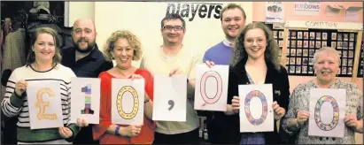  ??  ?? ■ The Festival Players have raised £10,000 for Rainbows Hospice for Children and Young People in Loughborou­gh.