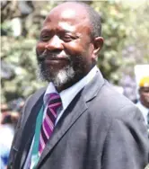  ??  ?? Cde Joseph Chinotimba kubatsira zvakanyany­a munyaya dzezvirong­wa zvemadirid­ziro. “Tinoda kuti tishandise