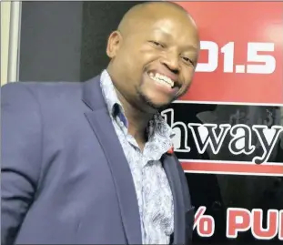  ?? Isithombe: FACEBOOK ?? UMFUNDISI Nzonzo Ntombela weHighway Radio uzobe ephethe uhlelo emkhulekwe­ni weSolezwe e-ECC kusasa ekuseni