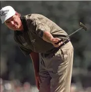  ?? CURTIS COMPTON / ATLANTA JOURNAL-CONSTITUTI­ON ?? Paul Azinger competes in the Masters at Augusta in 1998.