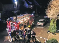  ?? RP-FOTO: ARCHIV ?? Bis 1.30 Uhr war die Freiwillig­e Feuerwehr im Einsatz, zweimal wegen angebrannt­em Essen.